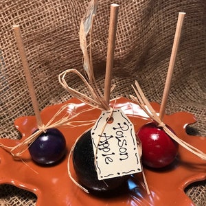 Halloween Poison Apple Decor