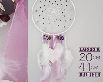 Dream catcher romantic purple and white