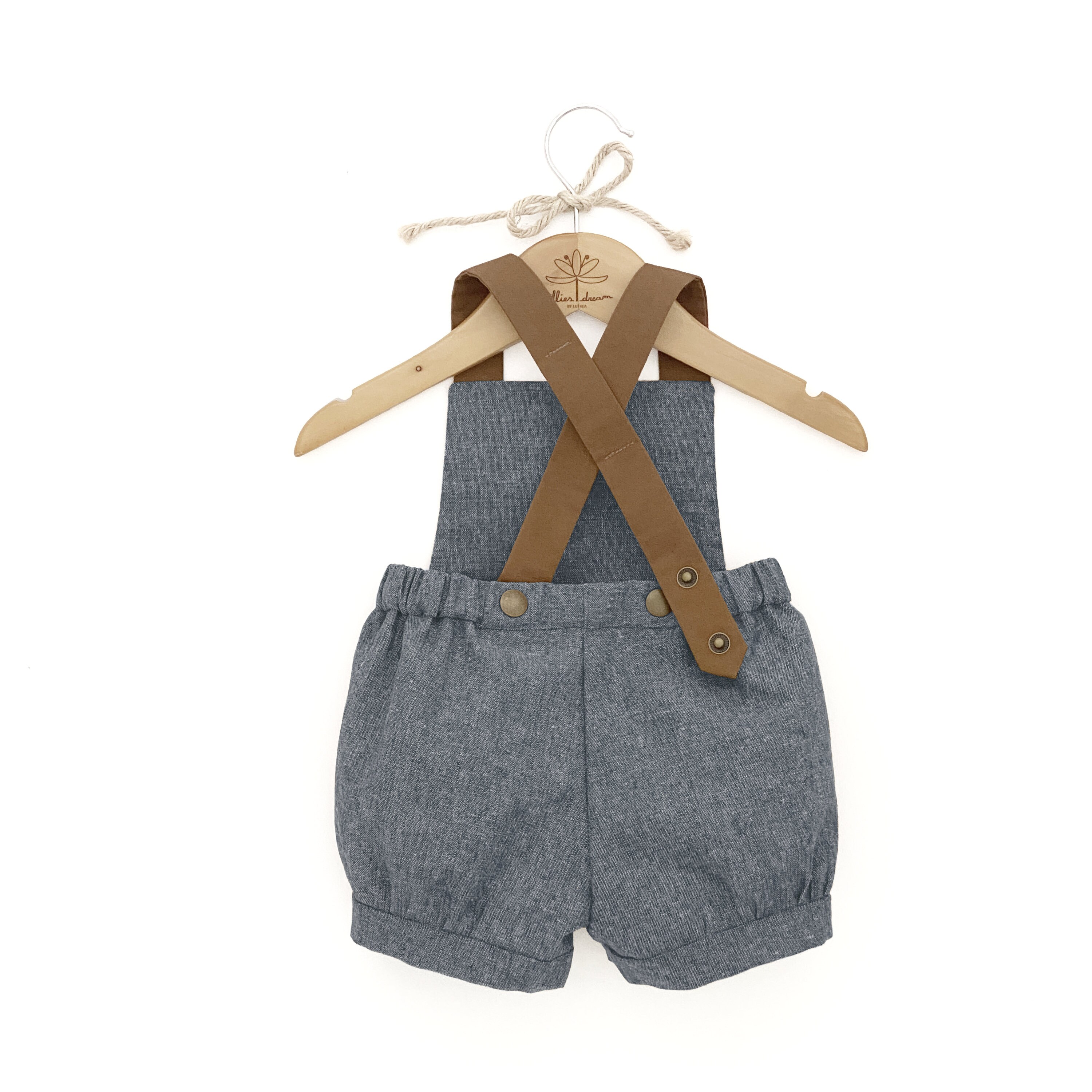 Chambray Blue Linen Overalls / Denim Blue Toddler Coverall / Etsy