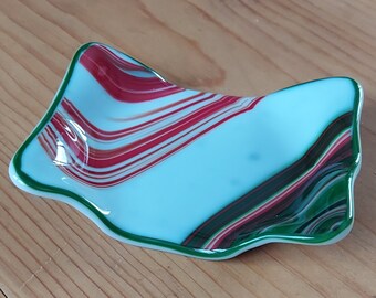 Trinket Dish in Holiday Colors