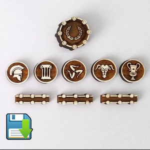 HEX GAME player pieces