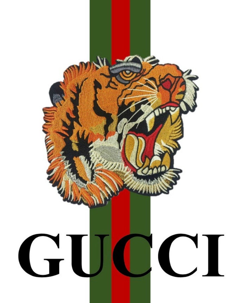 Gucci Lion Inspired PRINTABLE Wall Art Etsy
