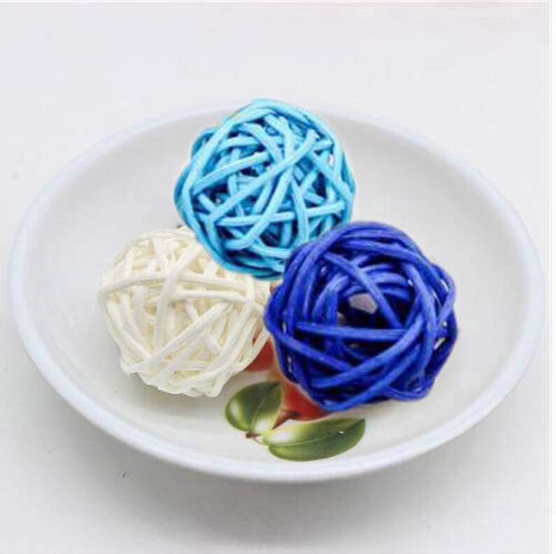 15pcs Lot 5cm Royal Blue Baby Blue White Wedding Backdrop Etsy