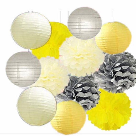 grey paper lanterns