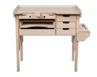 Jewellers Workbench, Opifex Craftsman Workstation, Craft Table - Multiple surface option available