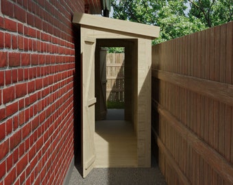 Alleyway Shed- Width 120cm