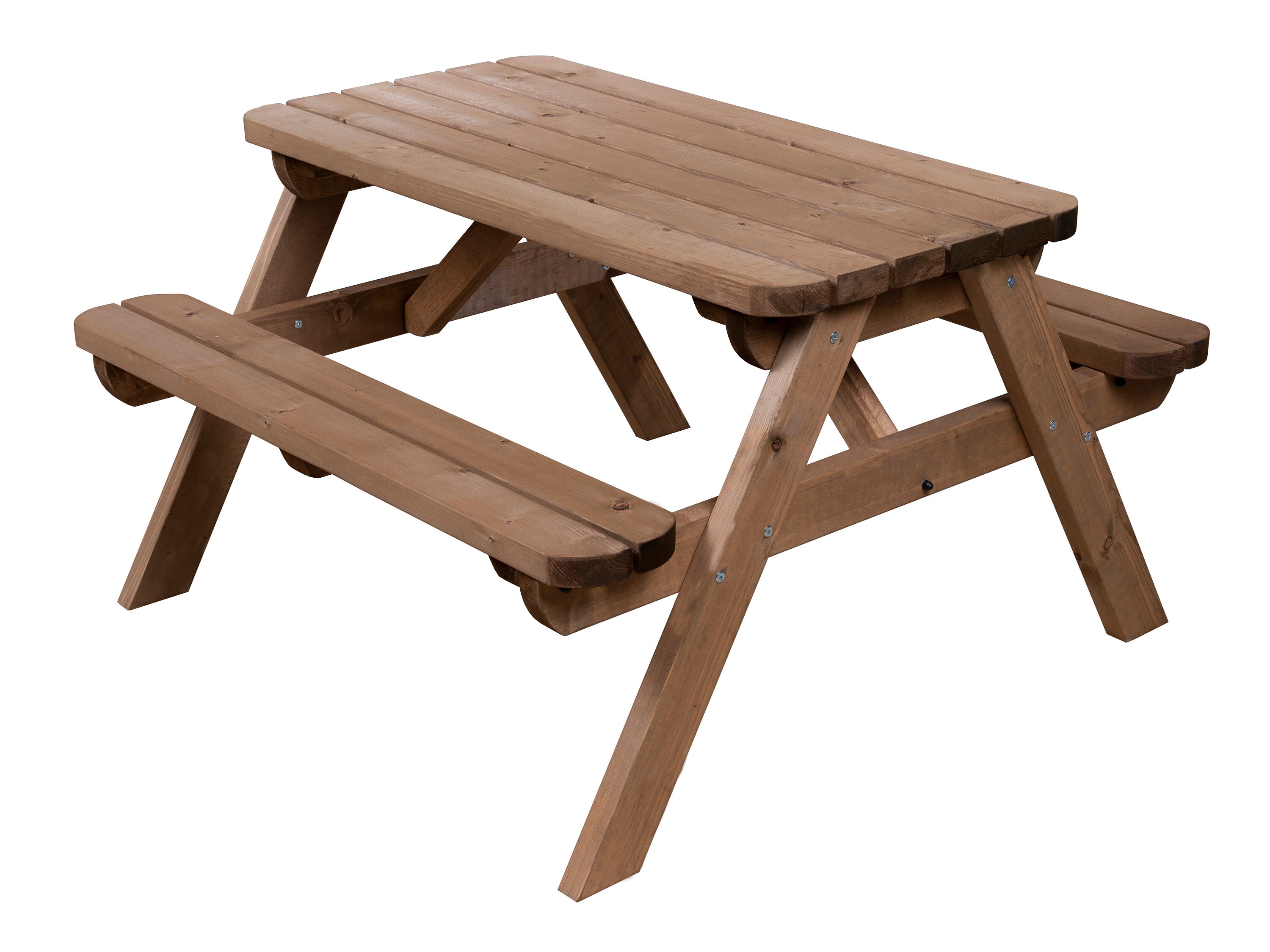 Wooden Rounded Edge Classic Pub Style Picnic Table Etsy UK