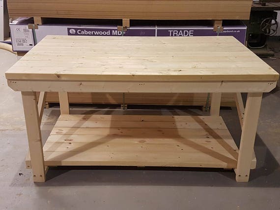 TREATED TIMBER Details about   HEAVY DUTY WOODEN  WORK BENCH LENGTHS FROM 3FT TO 8FT 