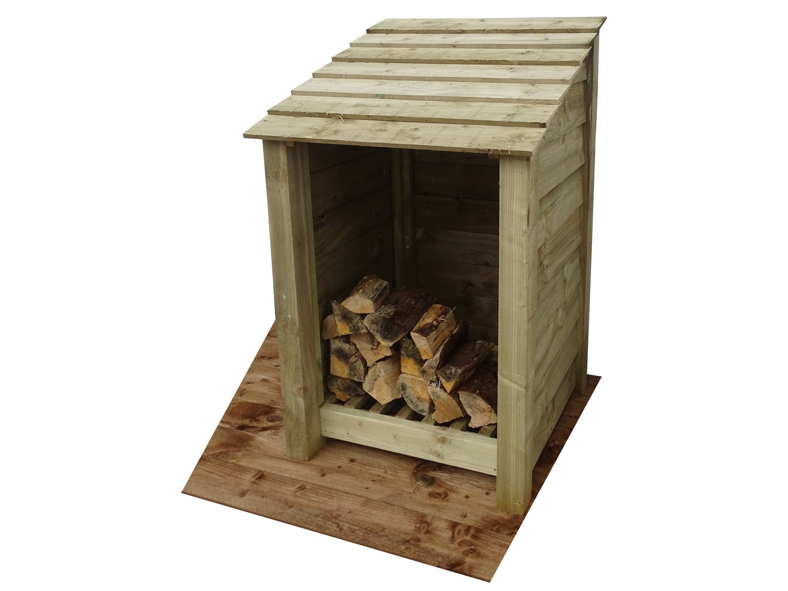 Wooden Log/firewood Store 4ft Beech Brand Etsy