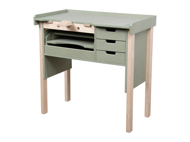 Jewellers Workbench, Opifex Craftsman Workstation, Craft Table Multiple surface option available image 9