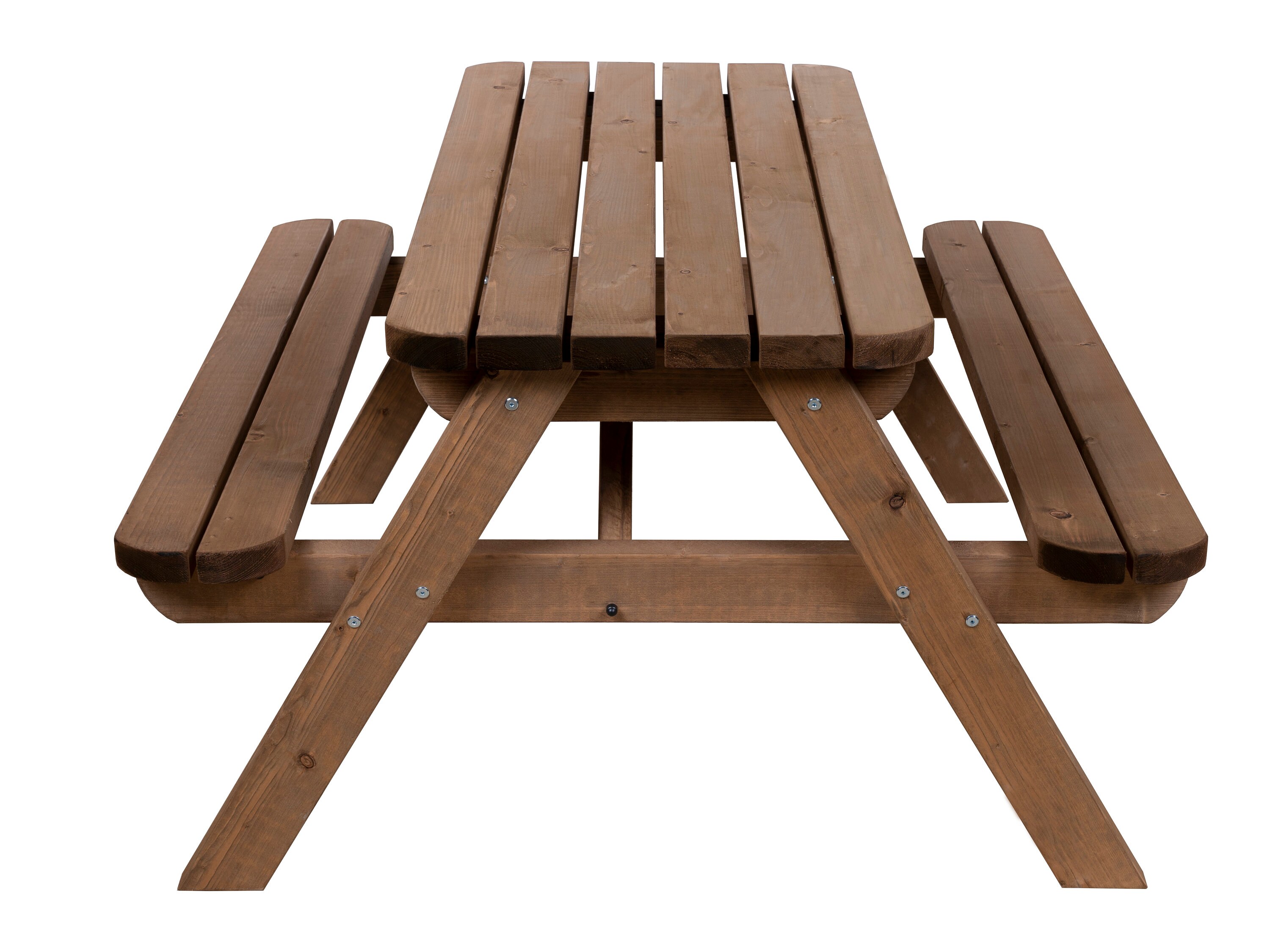 Wooden Rounded Edge Classic Pub Style Picnic Table Etsy UK