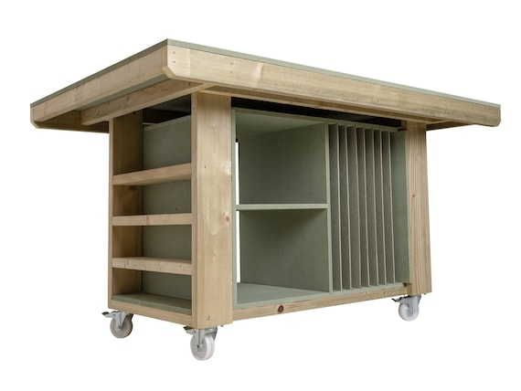 「Drip Shelf」 s.wood.works × TARPtoTARP Amazon.com: Design Ideas MeshWorks Metal Storage Utility