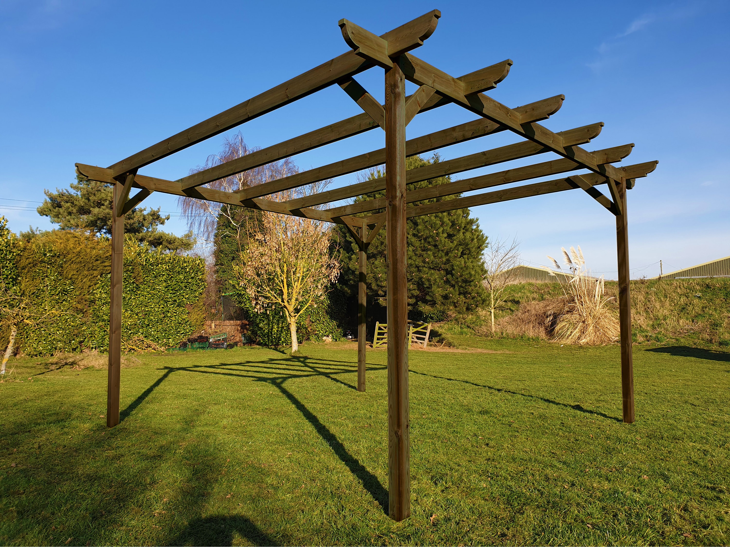 Wooden Garden Pergola Kit Exclusive Pergola Range Corbel Etsy