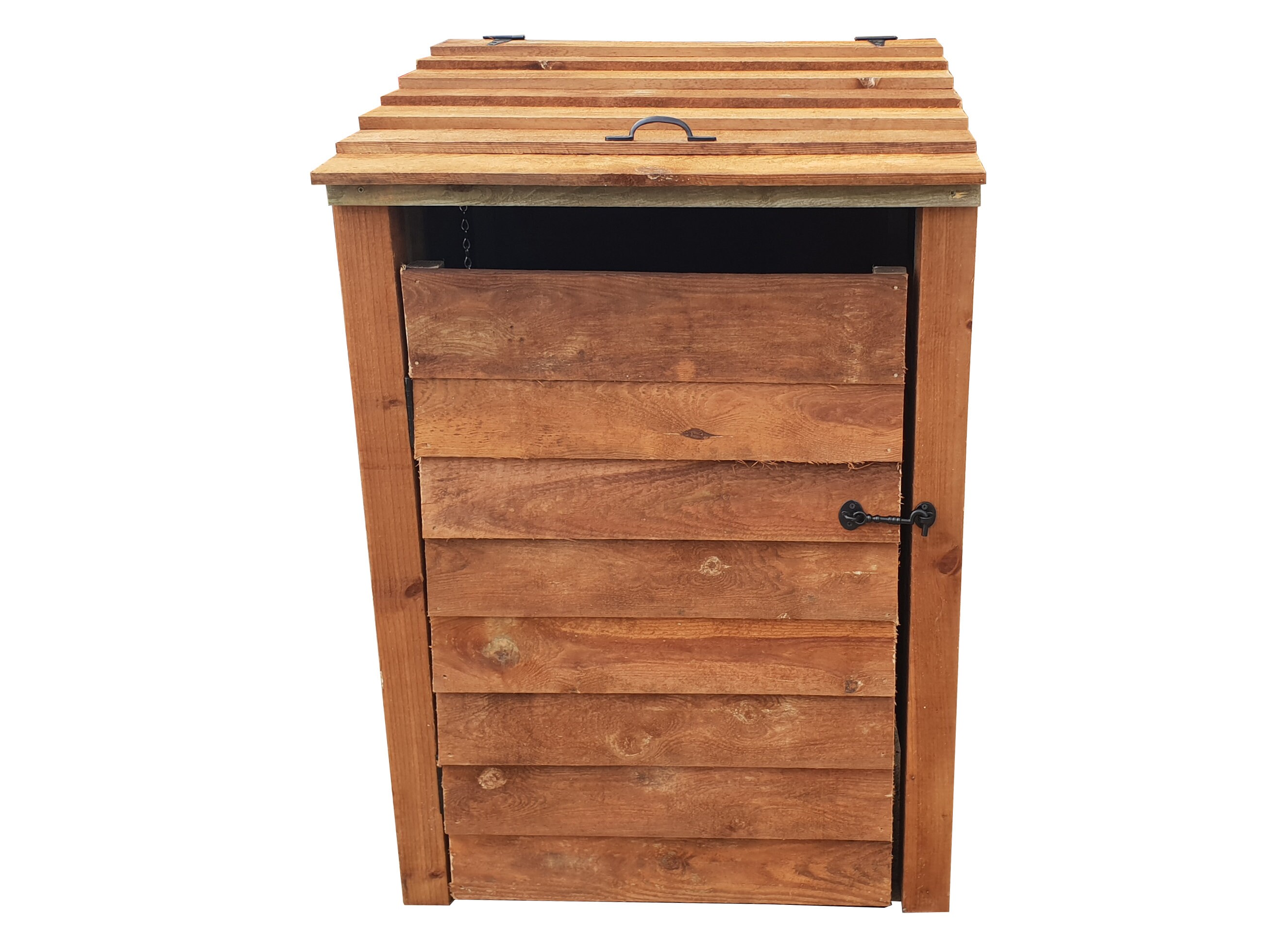 Wooden Wheelie Bin Store Outdoor Garden Dustbin Waste Etsy Australia