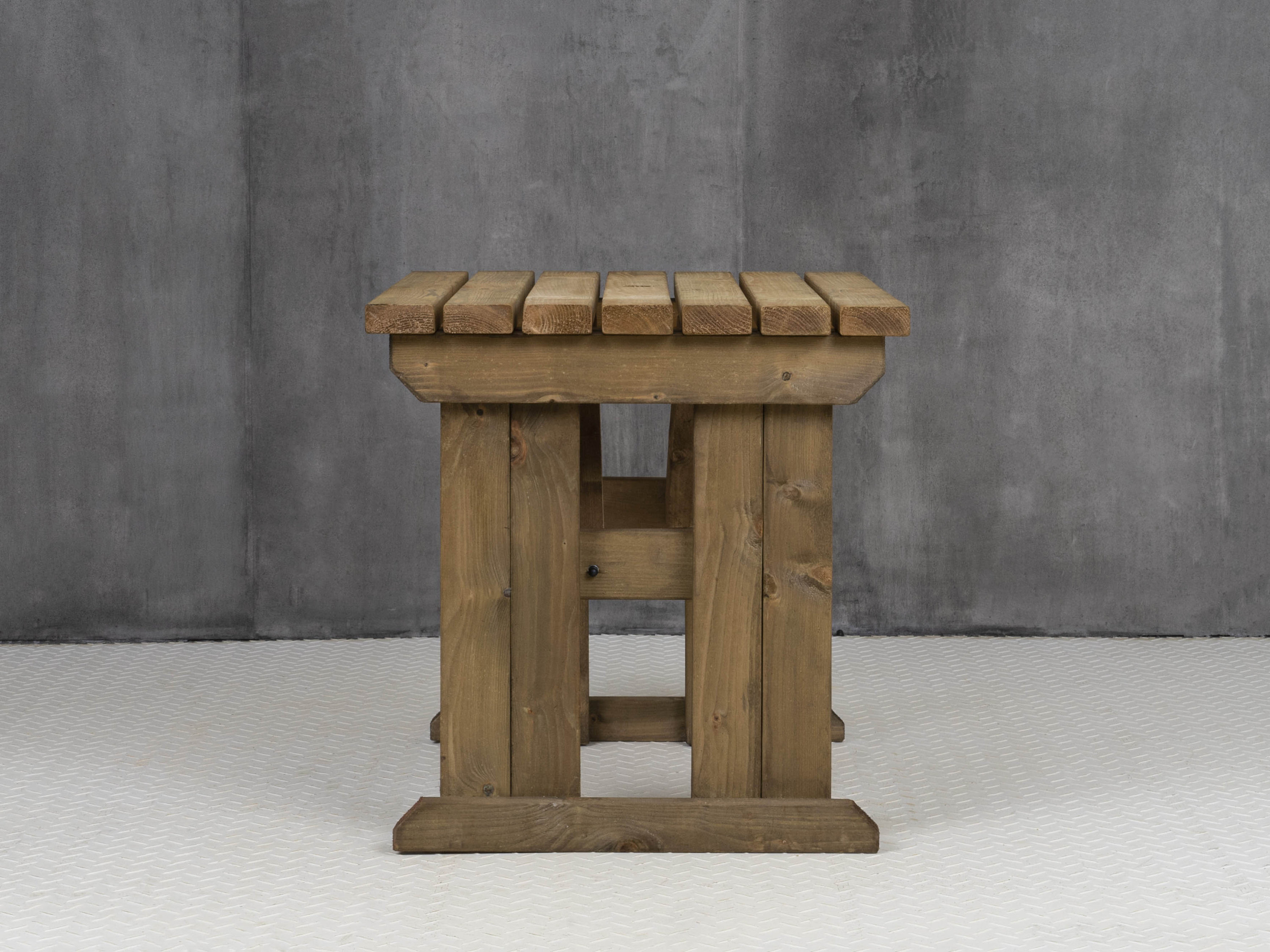 Wooden Garden Dining Table - Hollies Range - Heavy Duty Outdoor Wood ...