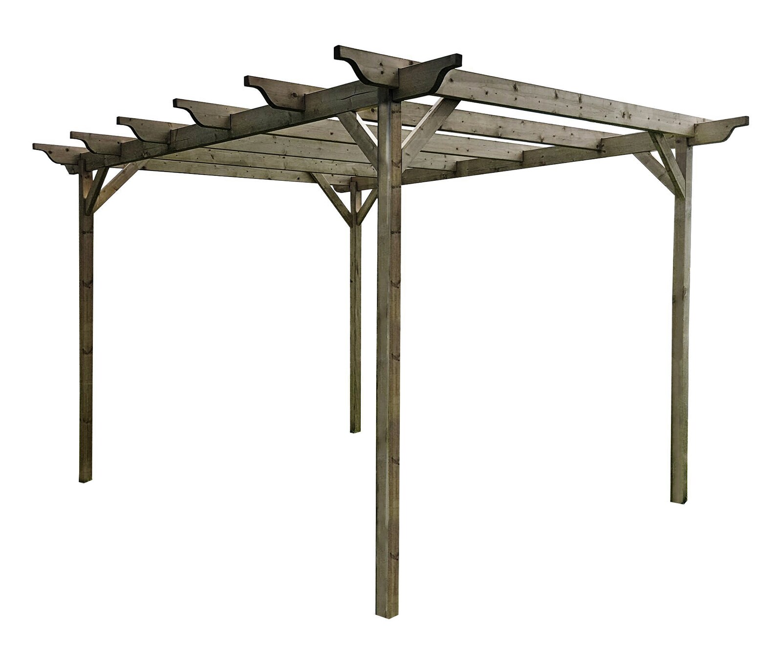 Wooden Garden Pergola Kit Exclusive Pergola Range Sculpted Etsy UK