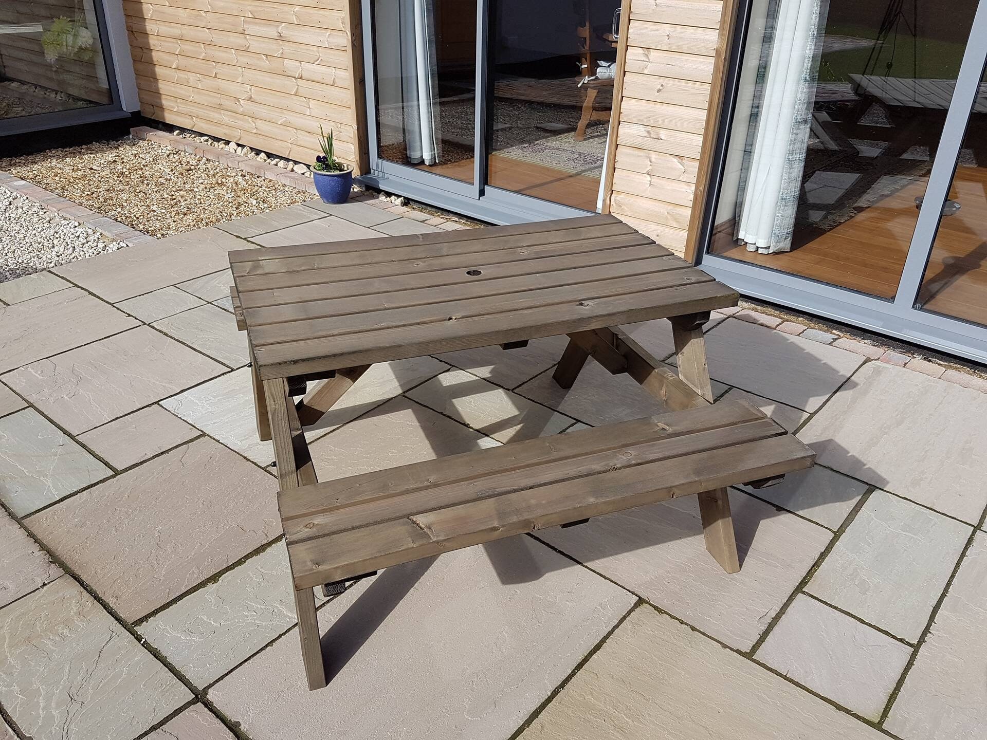 wooden-pub-style-bench-traditional-garden-picnic-table-and-etsy-uk