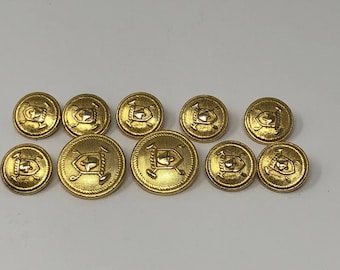 ralph lauren navy blazer replacement gold buttons