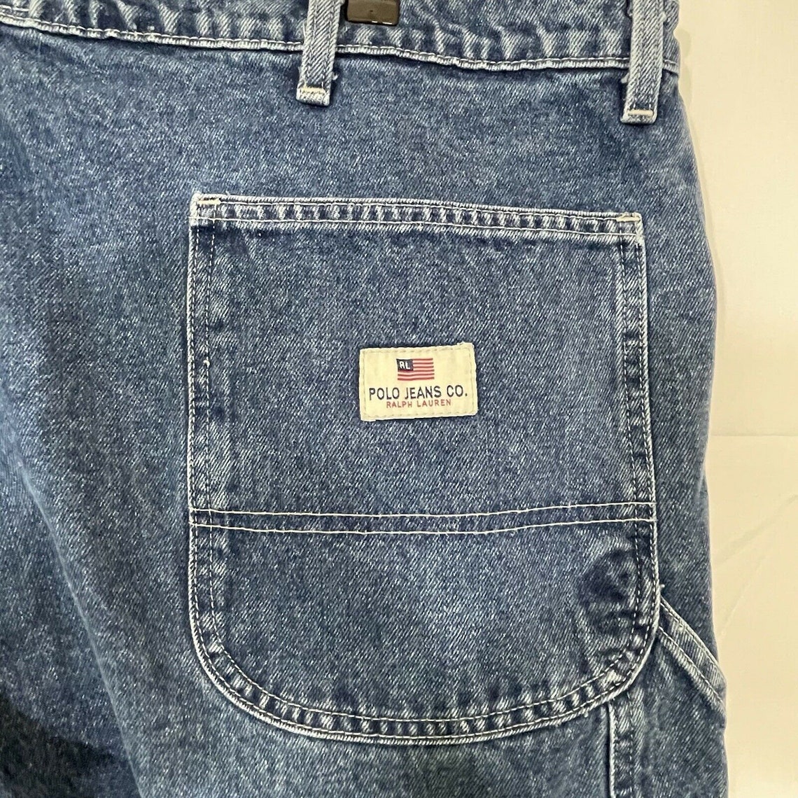 Ralph Lauren Vintage Carpenter Jeans Polo Jeans RL Tamaño Etsy