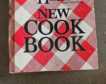 Vintage 1976 Better Homes and Gardens New Cookbook Meredith Publishing. FREE SHIPPING.