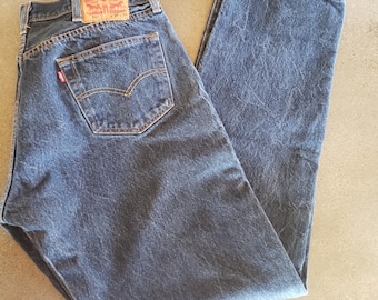 Men s Authentic Levi s 501 Jeans. Dark Wash Great Condition