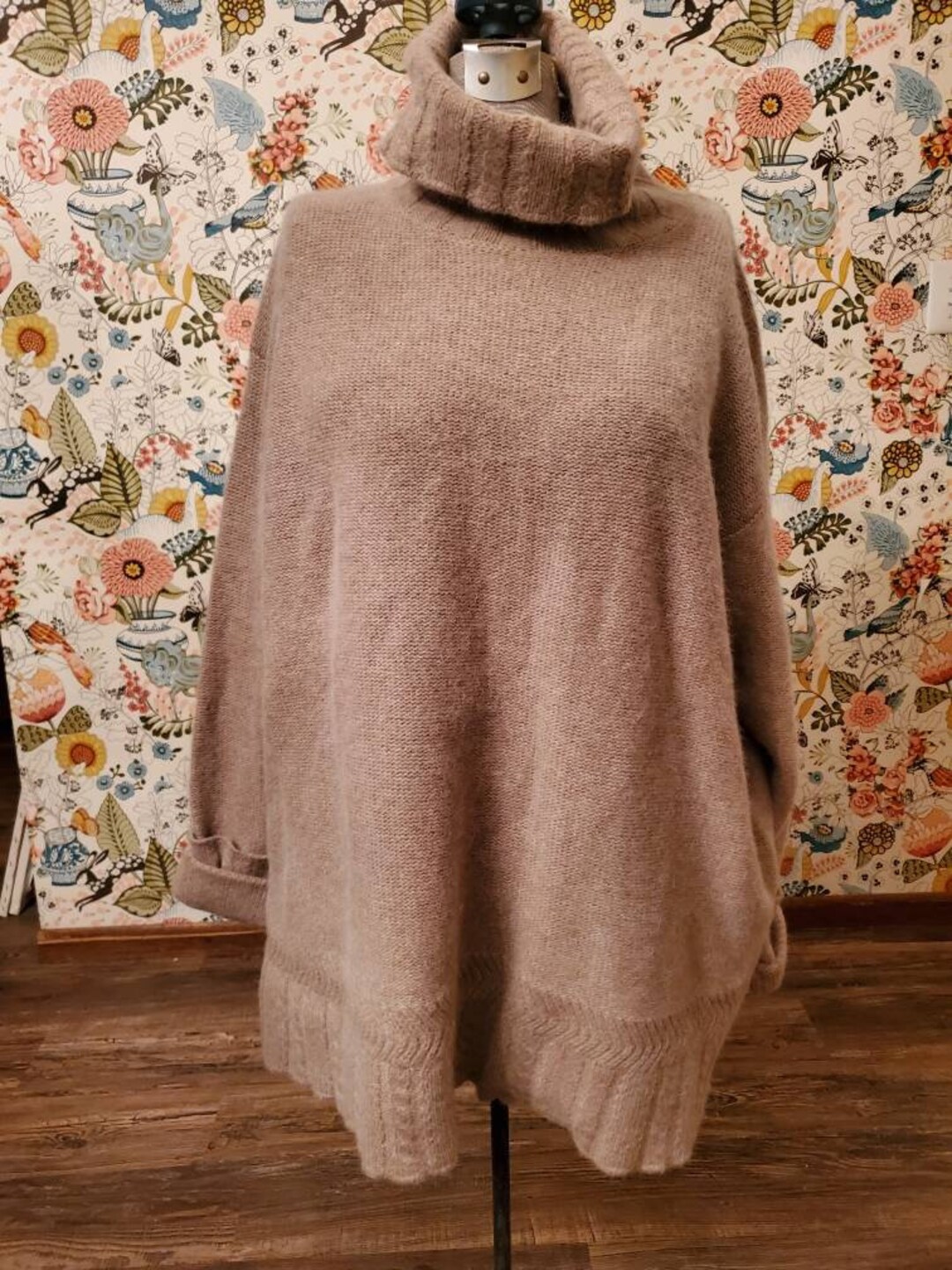 Ladies AKA Eddie Bauer Wool/angora Sweater. Soft Taupe Loose - Etsy