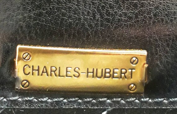 Vintage 1980s era authentic Charles Hubert leathe… - image 5