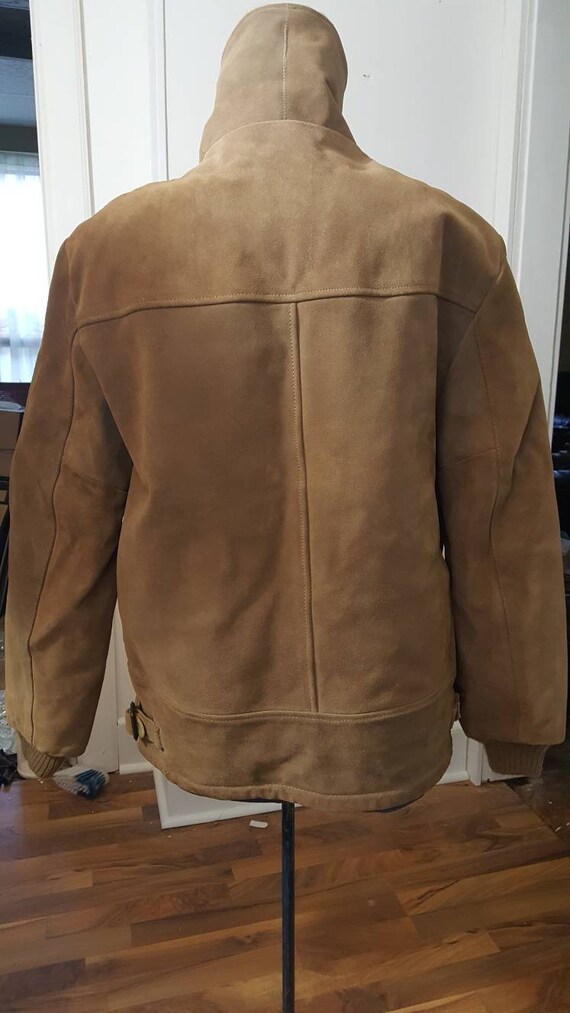 Vintage 1970s era mens leather jacket. London Fog… - image 5