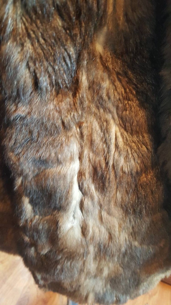 Vintage genuine rabbit fur womens coat Andersons … - image 3