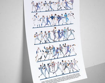 Montreal Expos Player Poster - 16in by 20in