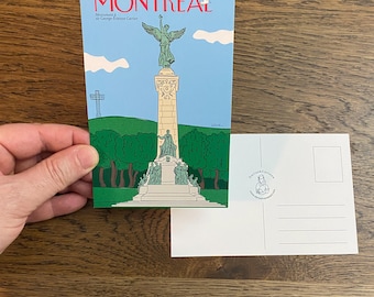 Montreal and Quebec Illustration Series // Postcards // 4in x 6in