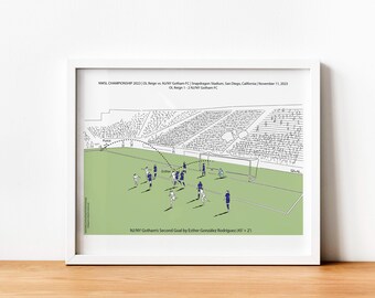 NJ/NY Gotham’s Both Goals // NWSL 2023 Championship // Digital Files
