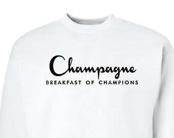 champagne champion sweatshirt