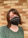 Spike Gothic Punk Mask Chain