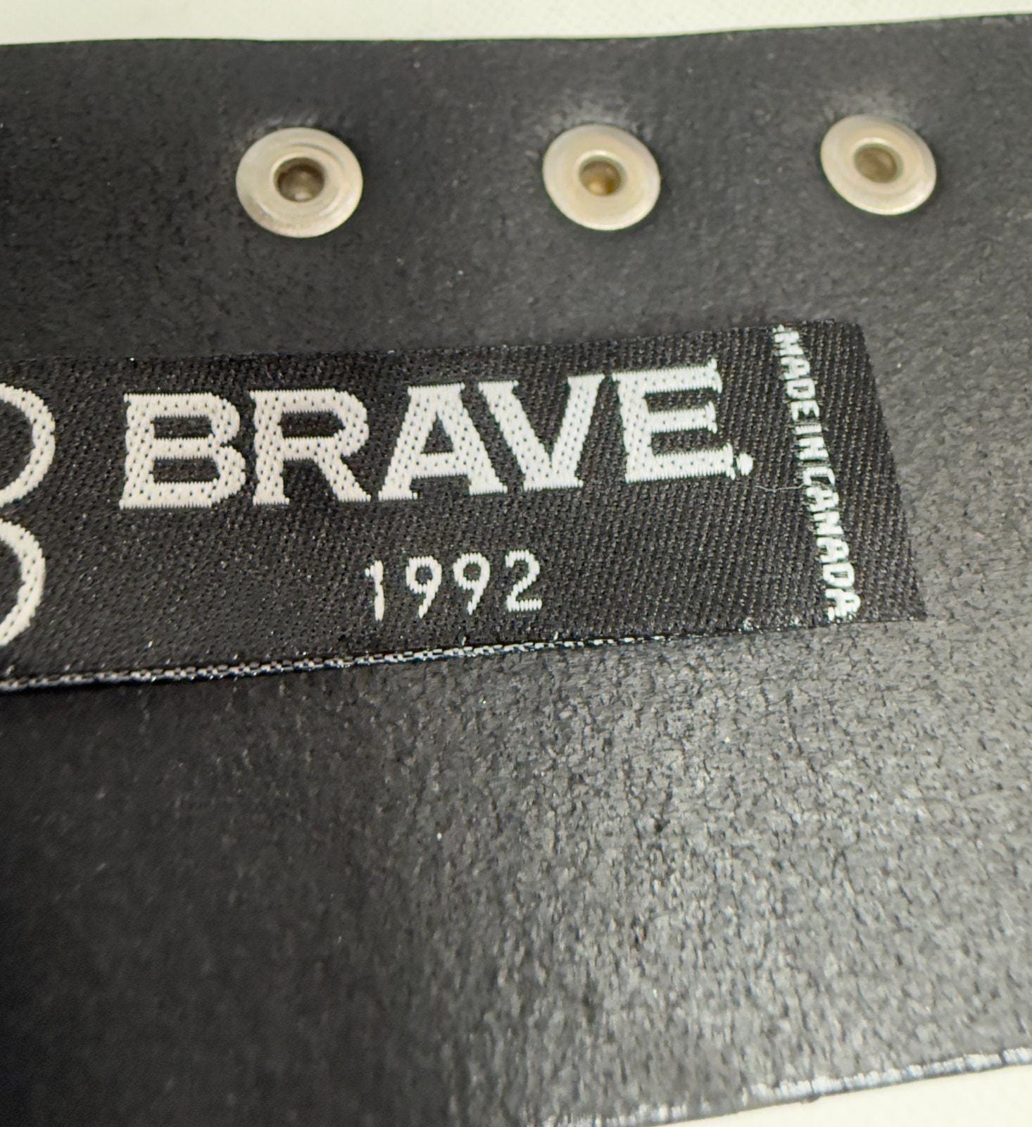 Brave Made in Canada Wide Leather Hip Waist Belt Size 38 - Etsy display picture 2
