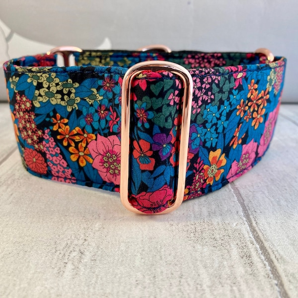 Martingale Collar | Liberty Martingale | Floral Martingale Collar | Greyhound Collar | Whippet Collar | Martingale Collar and Lead Set