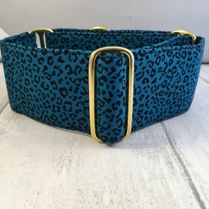 Martingale Dog Collar | Martingale | Blue Martingale Collar | Leopard Collar | Martingale Collar and Lead | Martingale Collar Greyhound