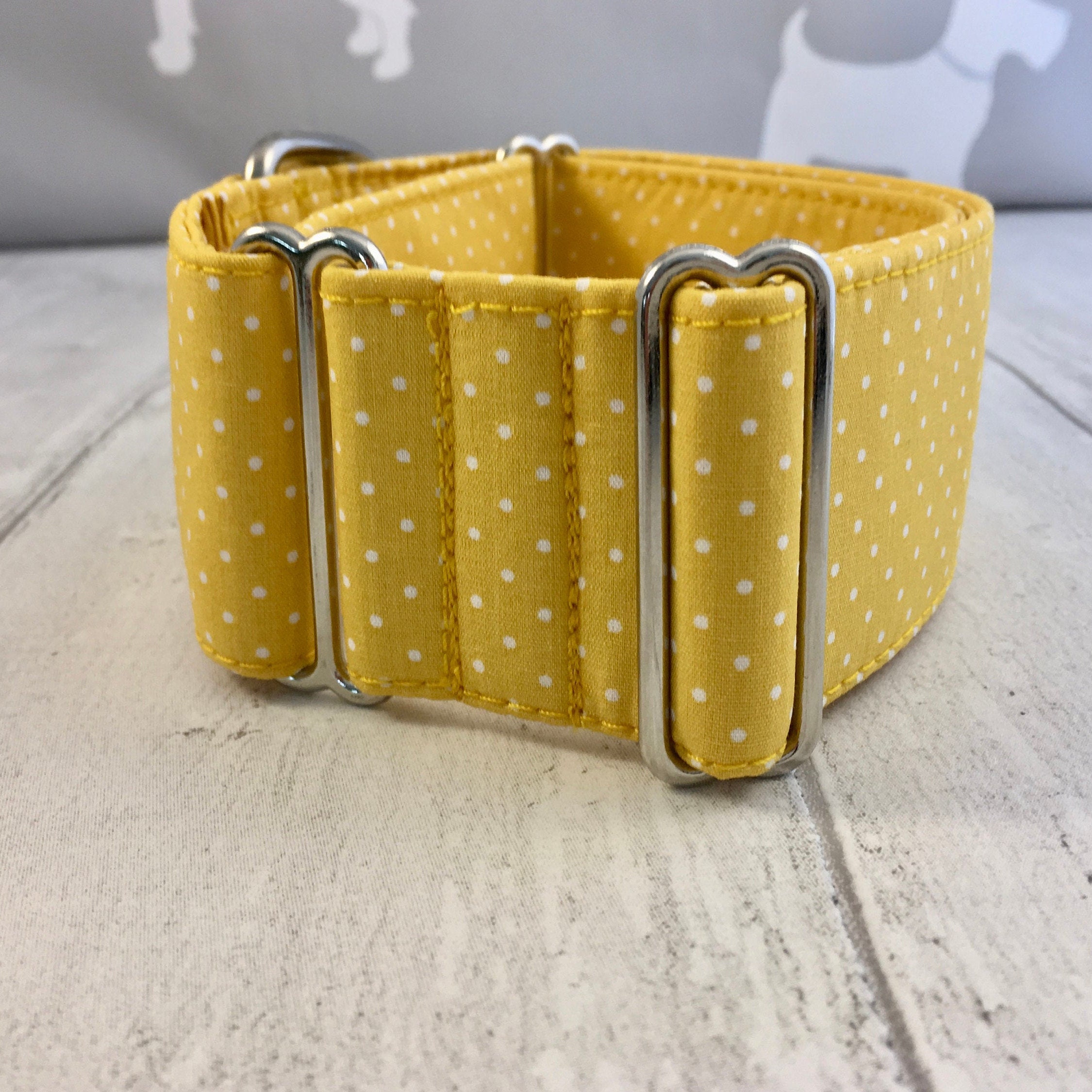 Yellow Martingale Collar Martingale Collar and Lead Etsy UK