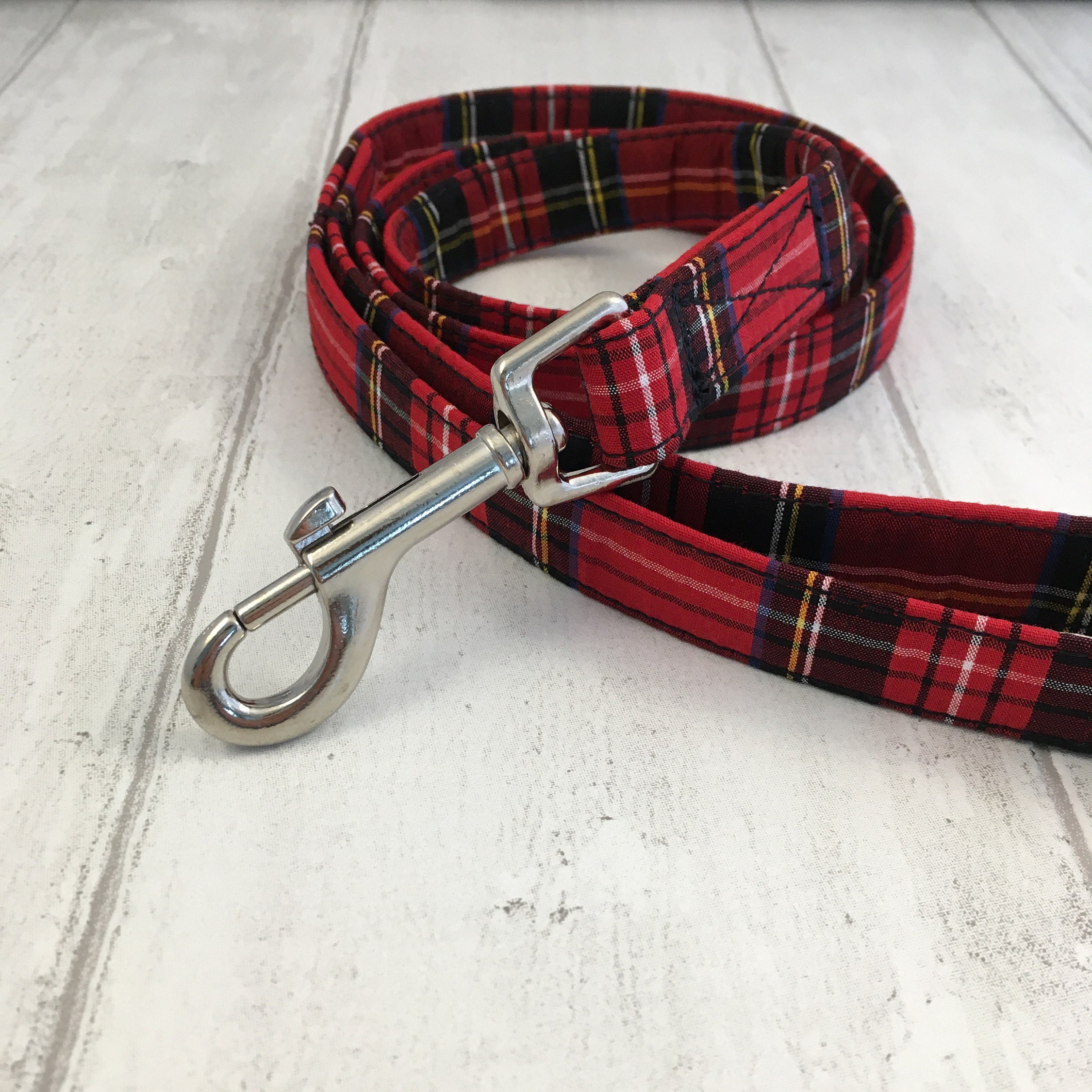 Dog Harness Tartan Dog Harness Strap Harness Dog Harness Etsy