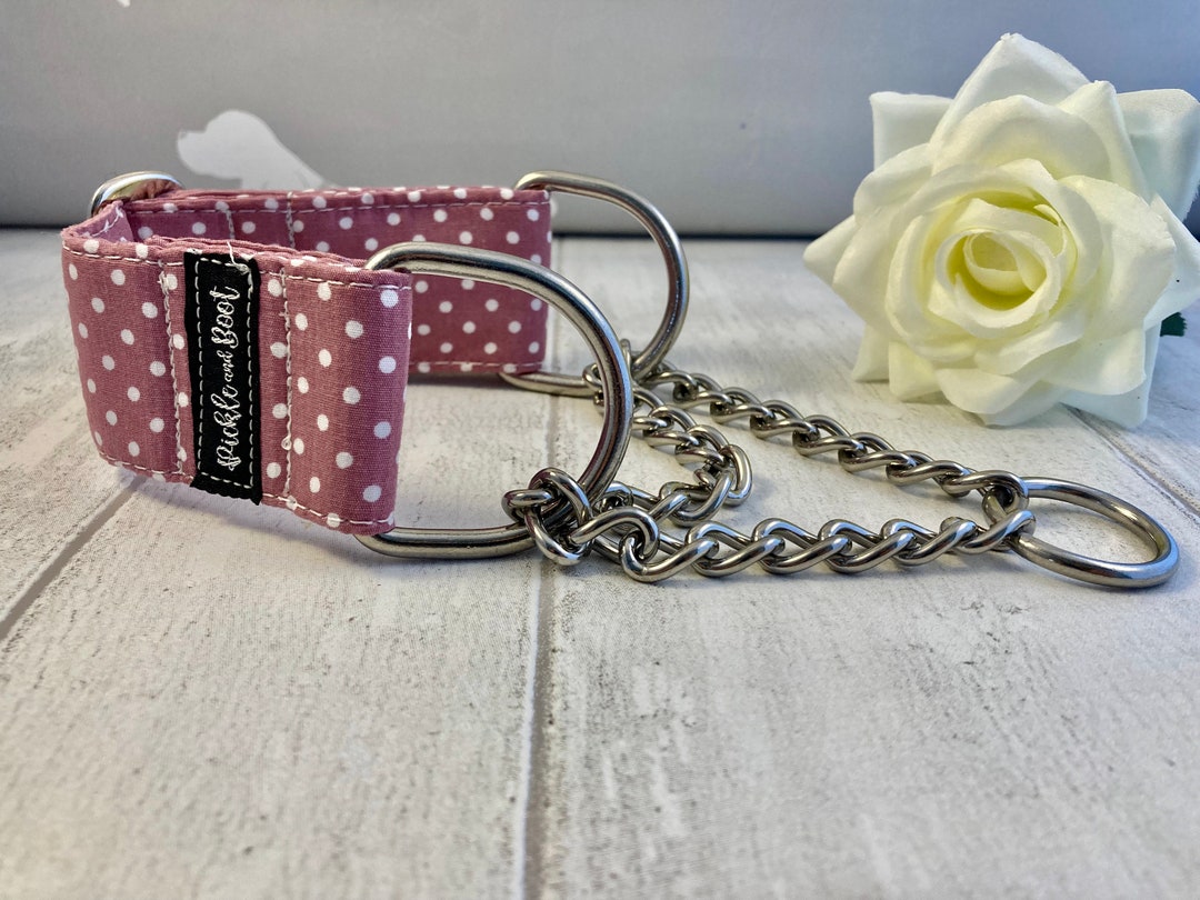 Half Check Collar Half Check Dog Collar and Lead Half Check Collar Chain Dog Collar Chain