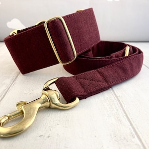 Collier martingale pour chien | Collier martingale et laisse | Collier pour chien bordeaux | Collier pour lévrier | Collier whippet | Collier lévrier | Lurcher