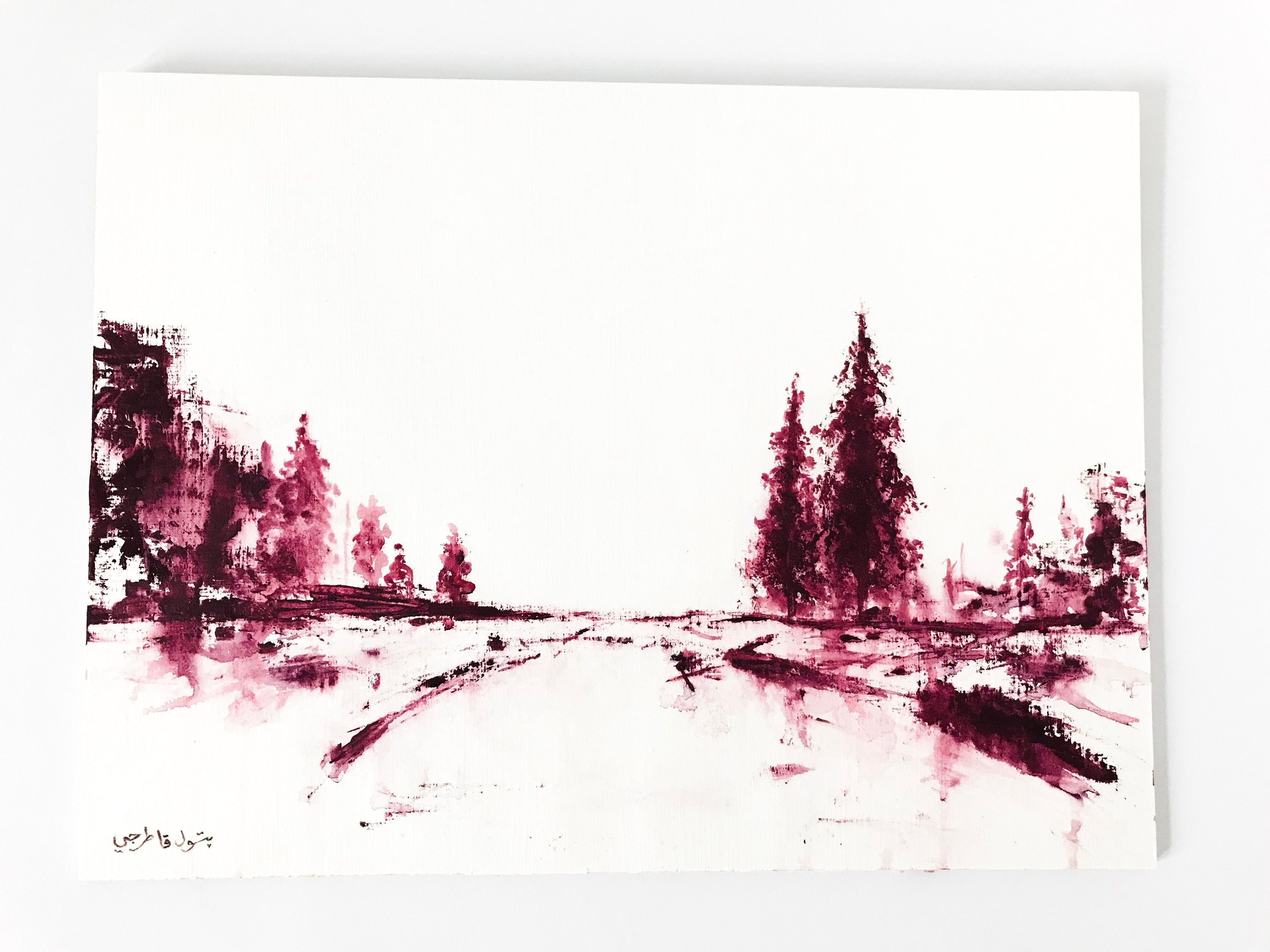 Forest Original Oil Painting Forest Original Artwork Oil | Etsy