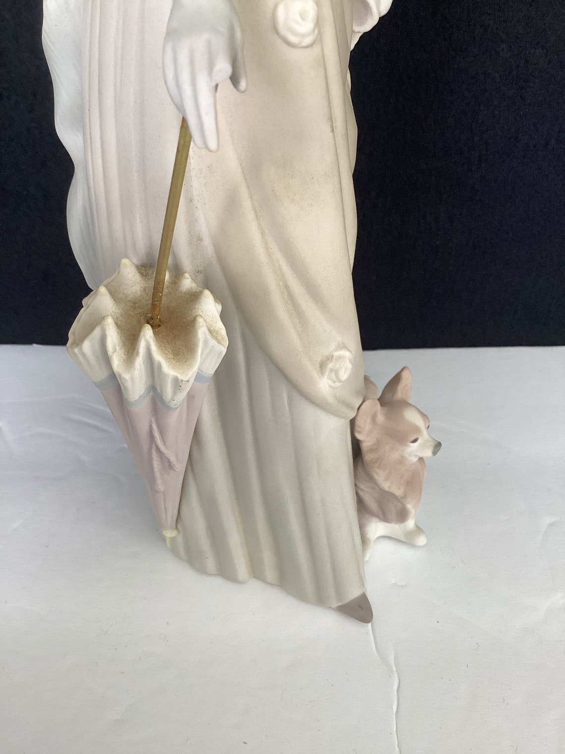 Lladro 4893 Girl Walking Pekinese Dog Porcelain Sculpture - Etsy