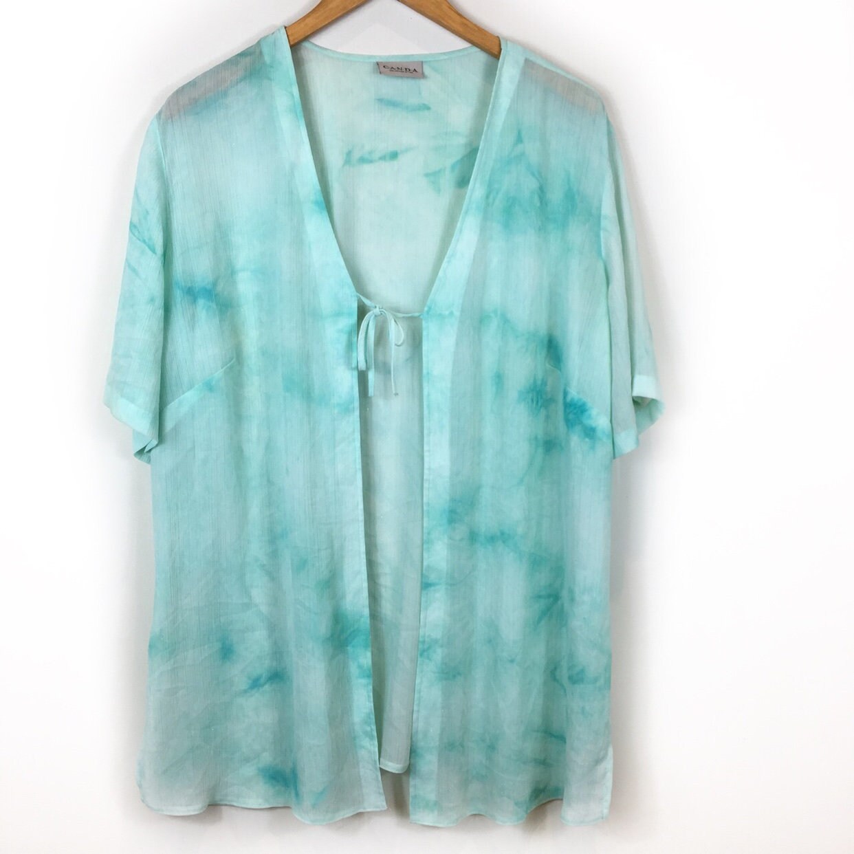 Image of Boho Kimono, Tie Dye Vintage Top, Hippie Top, Bolero, Bolero