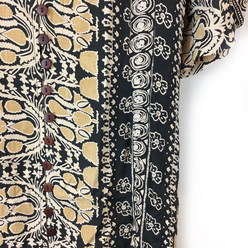 Summer Dress Abstract Dress Gypsy Dress 90s Dress Aztec Dress Hippie Dress Floral Dress Vintage Dress Boho Dress Festival Dress