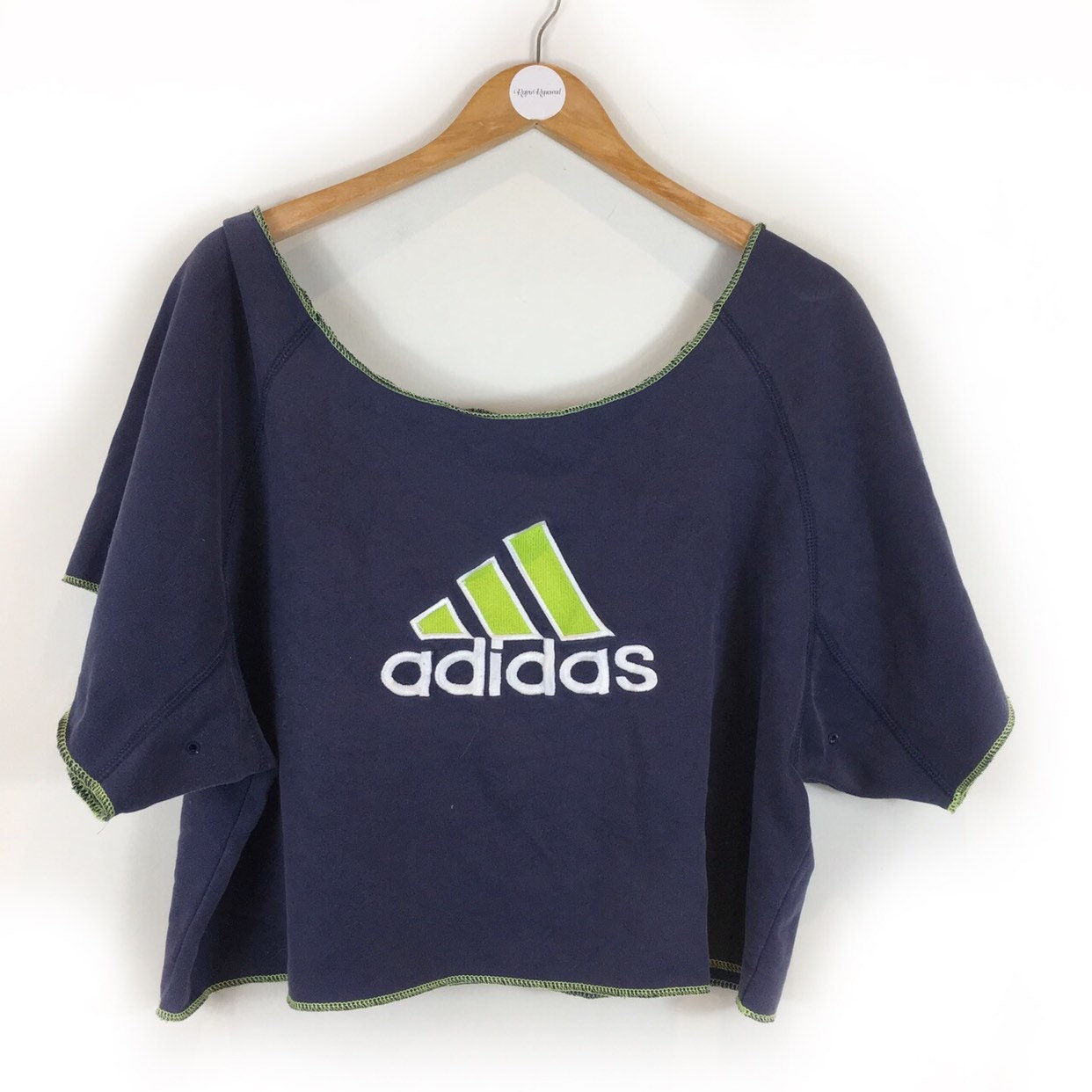 Image of Adidas Top, Vintage Reworked S Retro Sports Sportswear, Shirt