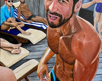 The Adjustment (Shafiq At The Lube Olympics - Fire Island Pines 2013)
