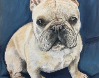 Custom Pet Portrait In Pastel