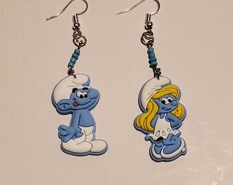 Handmade clumsy earrings