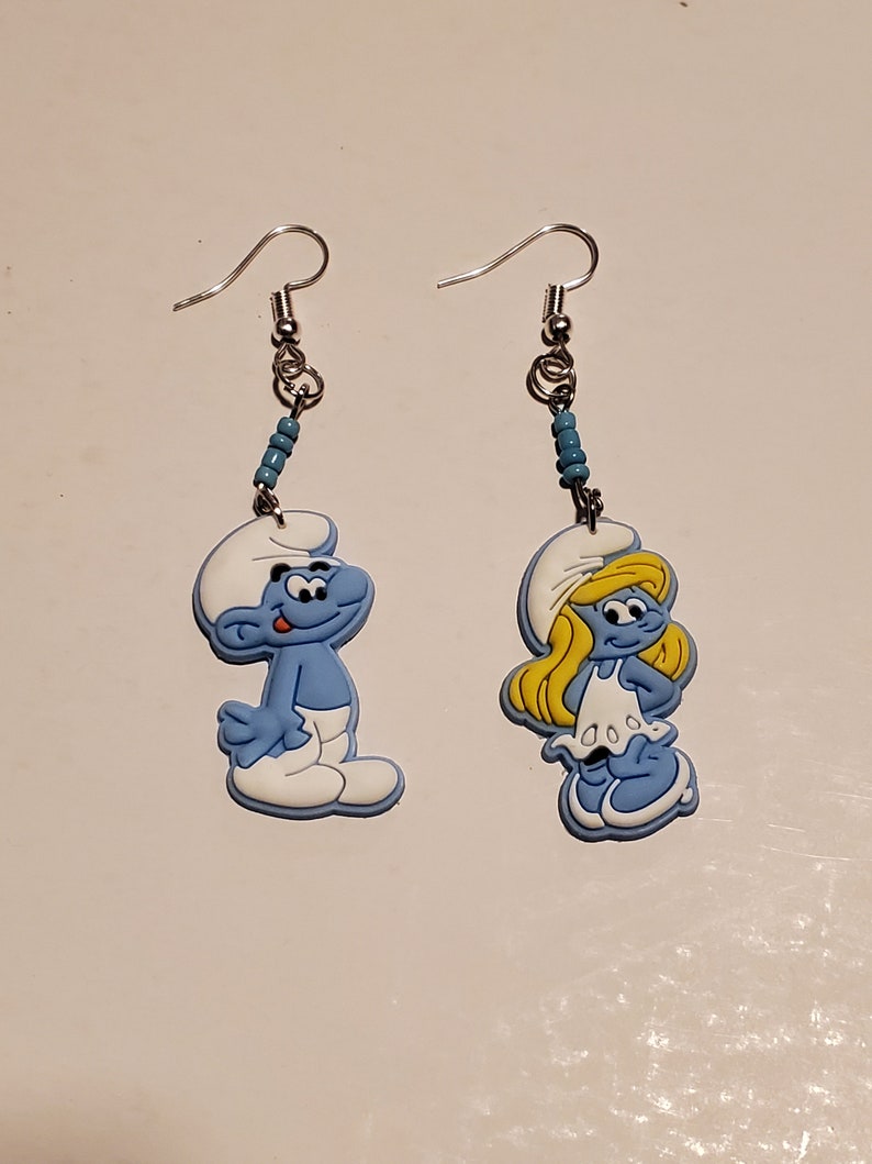Handmade clumsy earrings